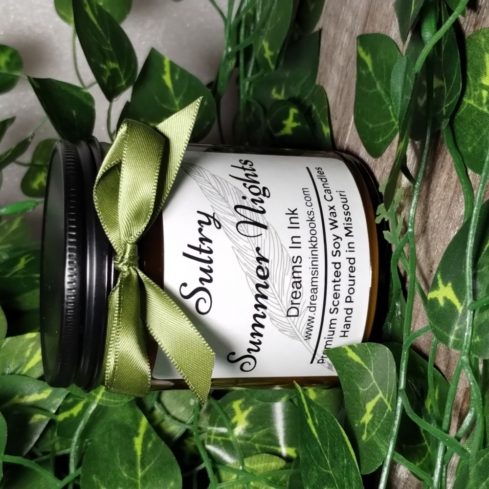 6oz 100% Soy Wax Candle ~ Sultry Summer Nights